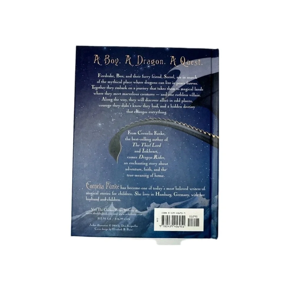 Dragon Rider‎ by Funke Cornelia (2004, Hardcover) juvenile fiction Books #B39